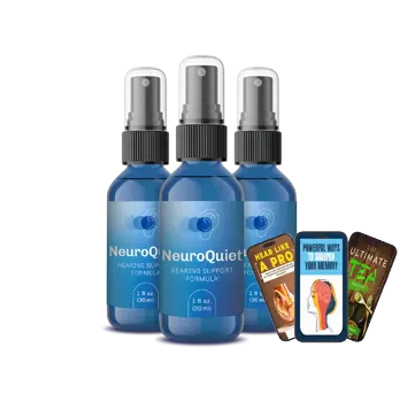 NeuroQuiet Sleep Supplement Bottle (3 Bottle / 90 Day Pack)