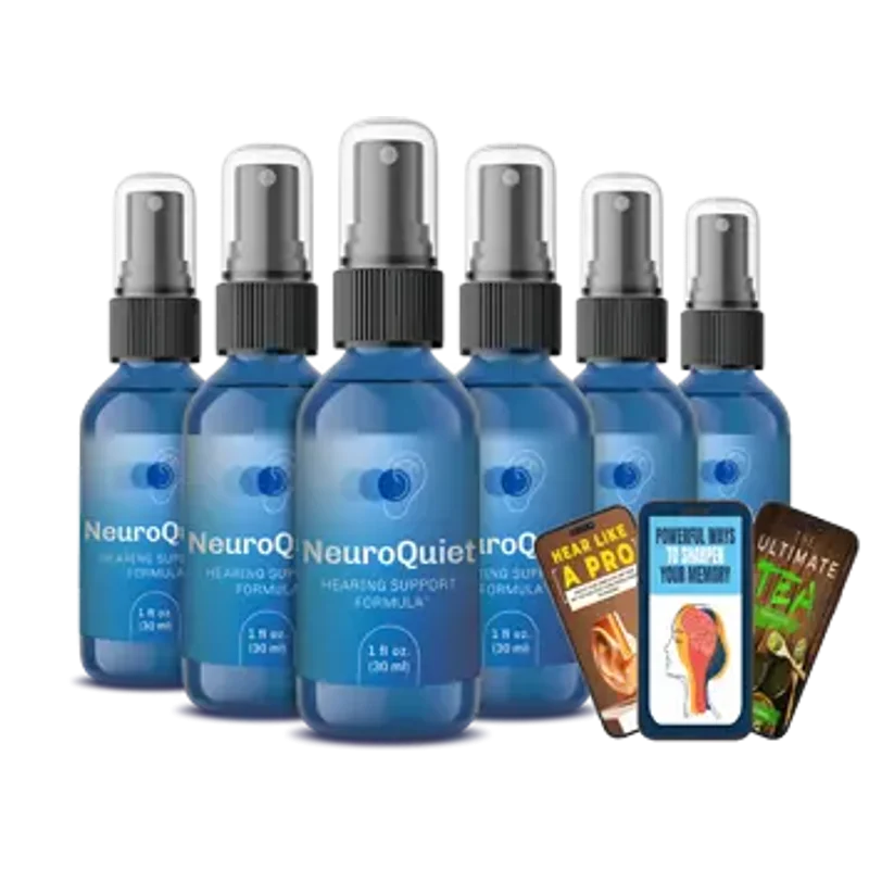 NeuroQuiet Sleep Supplement Bottle (6 Bottle / 180 Day Pack)